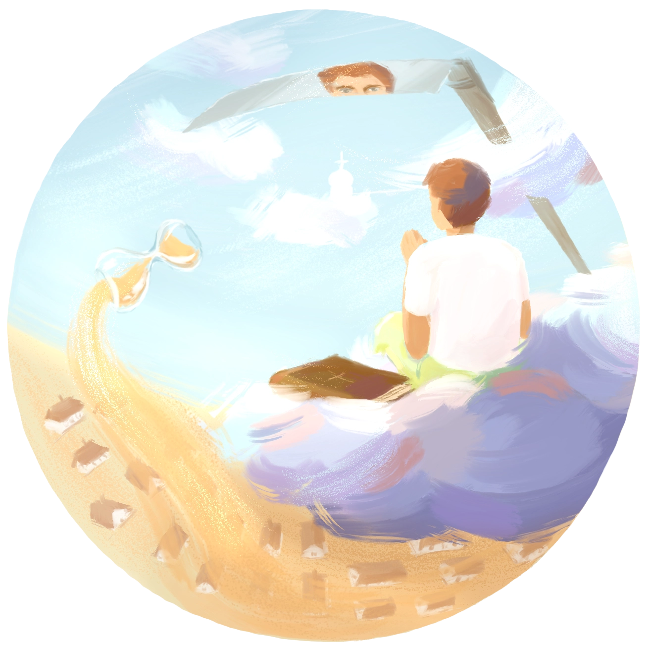 Ілюстрація до Пісні Григорія Сковороди "Всякому городу нрав і права" від Олени Горецької